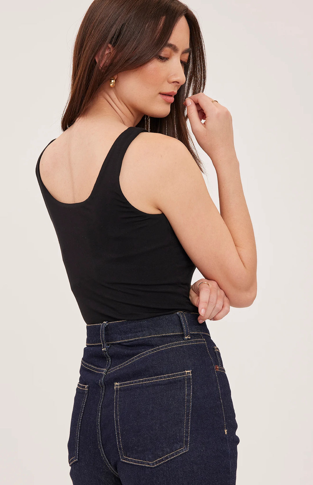 Gentle Fawn Blanche Tank (in Black)