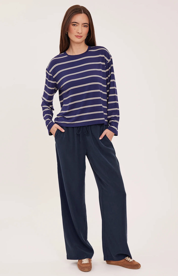 Gentle Fawn Indy Long Sleeve (in Navy Stripe)