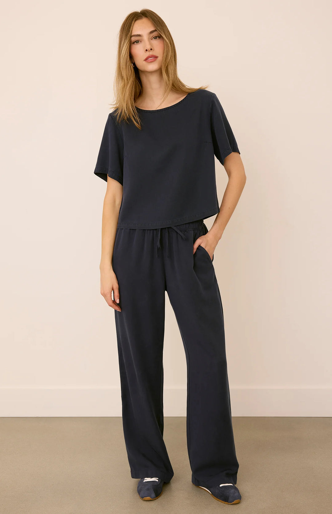Gentle Fawn Bryce Top (in Washed Navy)