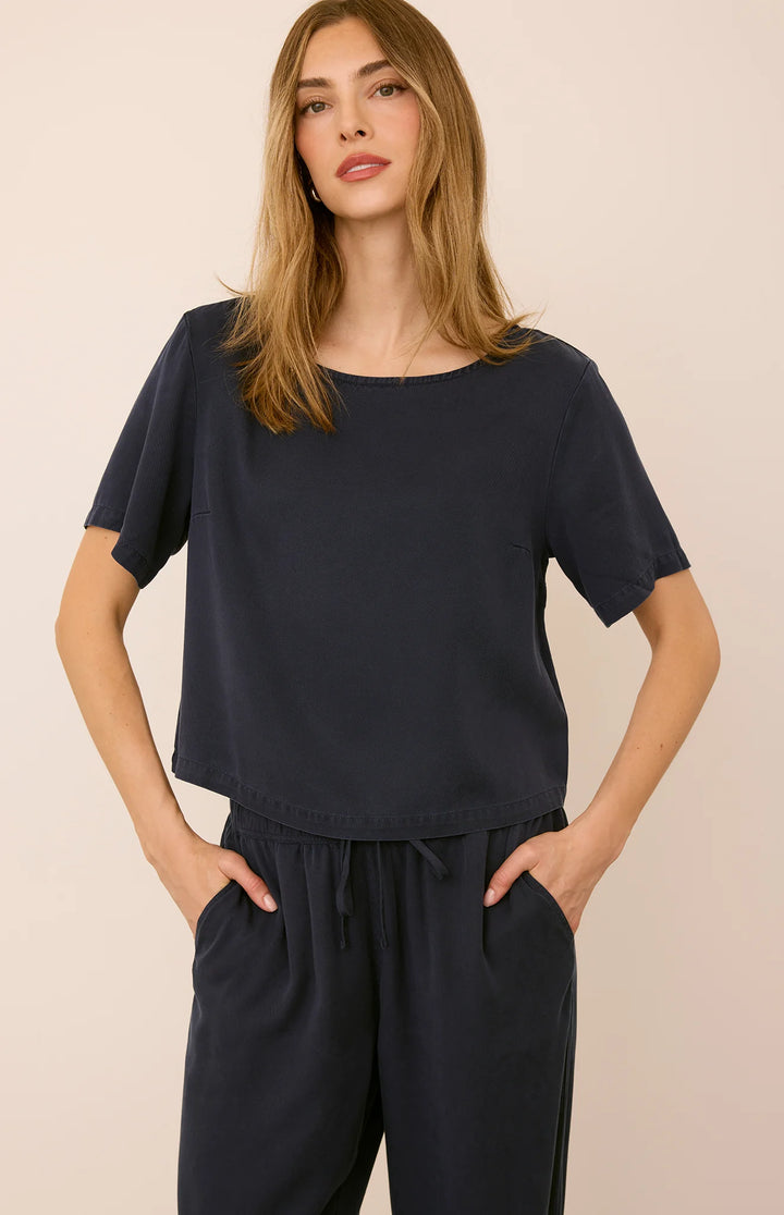 Gentle Fawn Bryce Top (in Washed Navy)