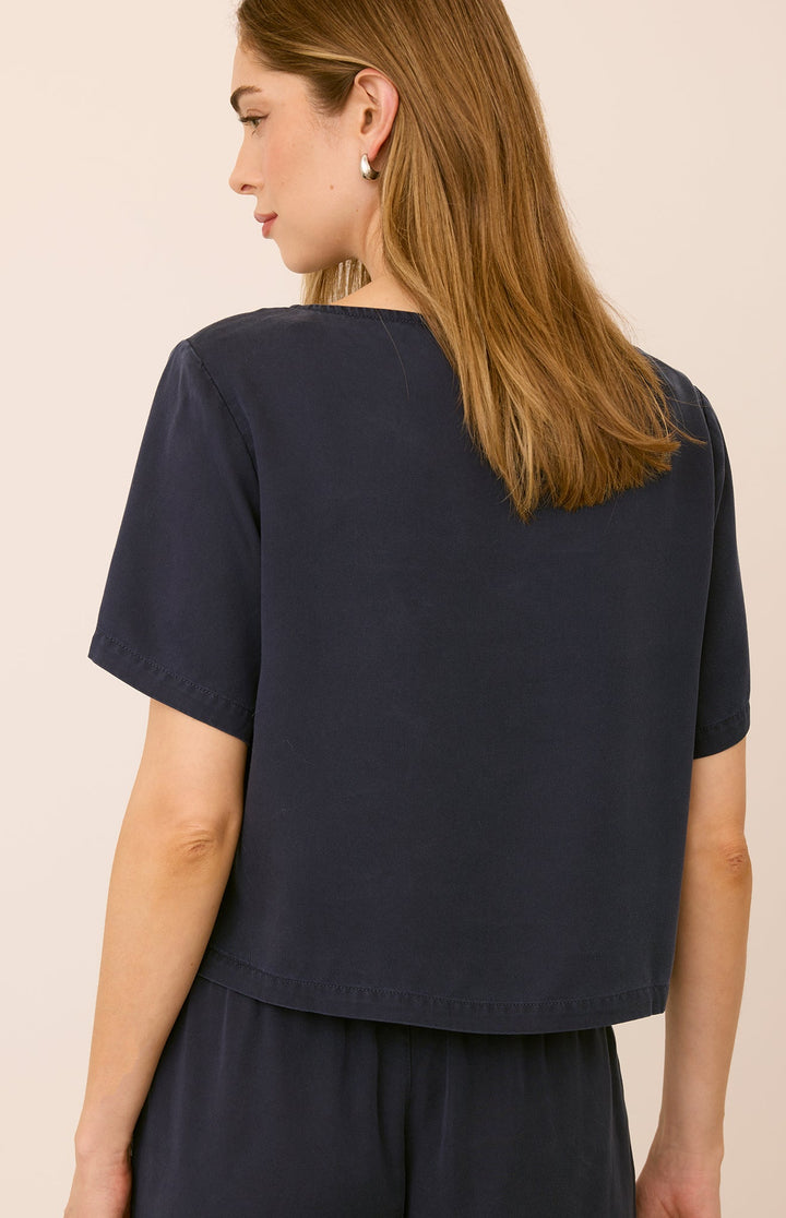Gentle Fawn Bryce Top (in Washed Navy)