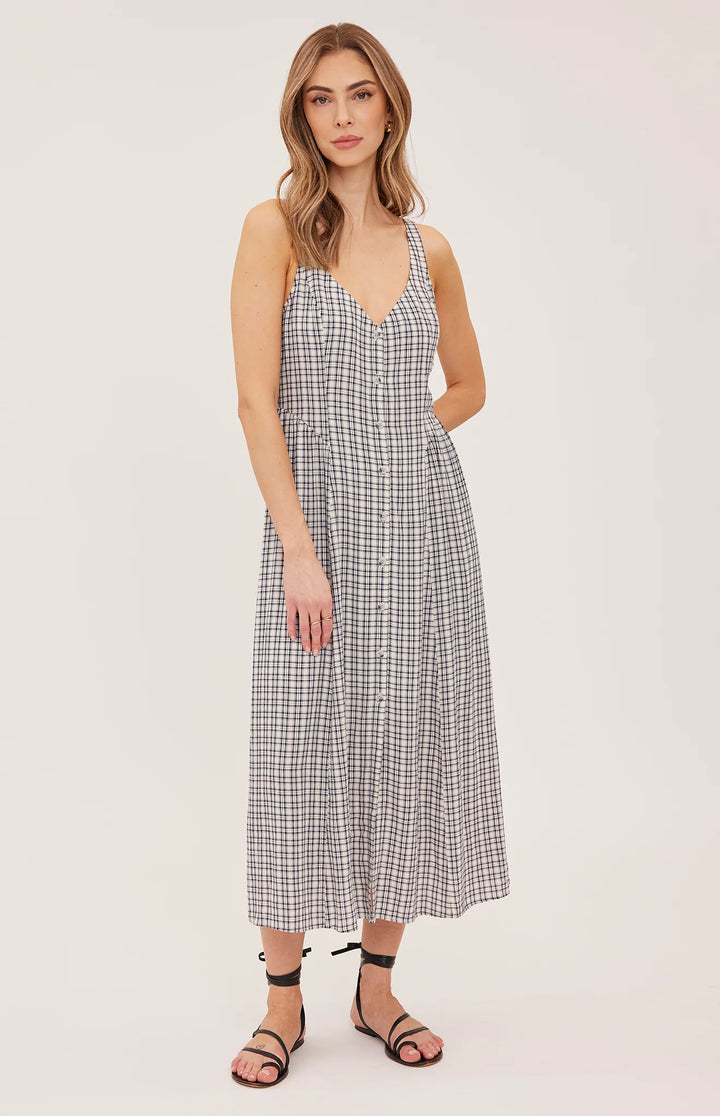Gentle Fawn Astoria Dress (in Cream Plaid)