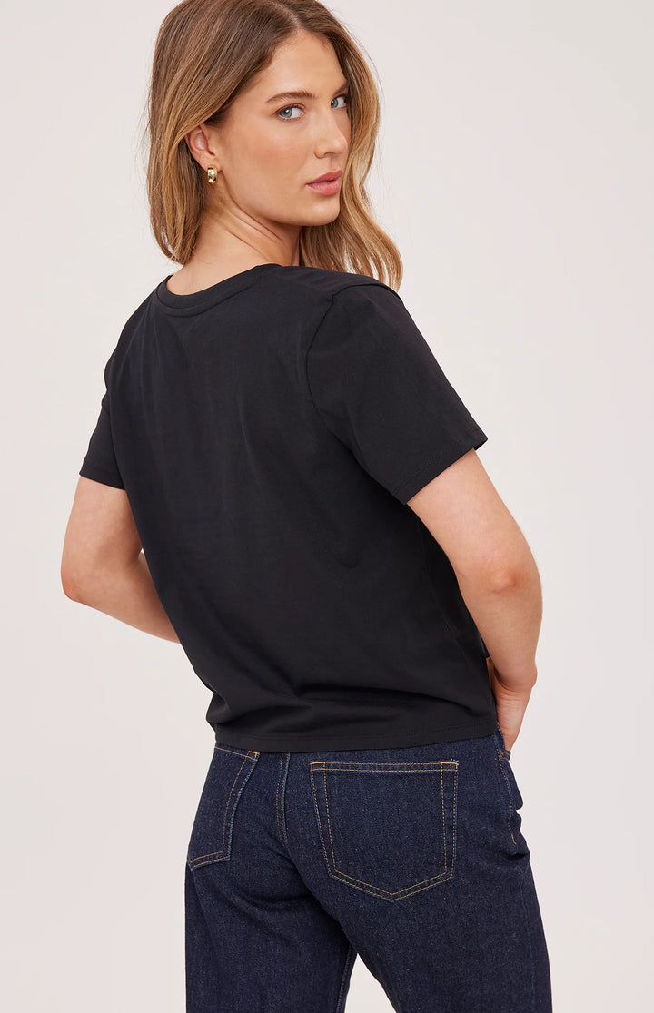 Gentle Fawn - Lucy Cotton T-Shirt (Black)
