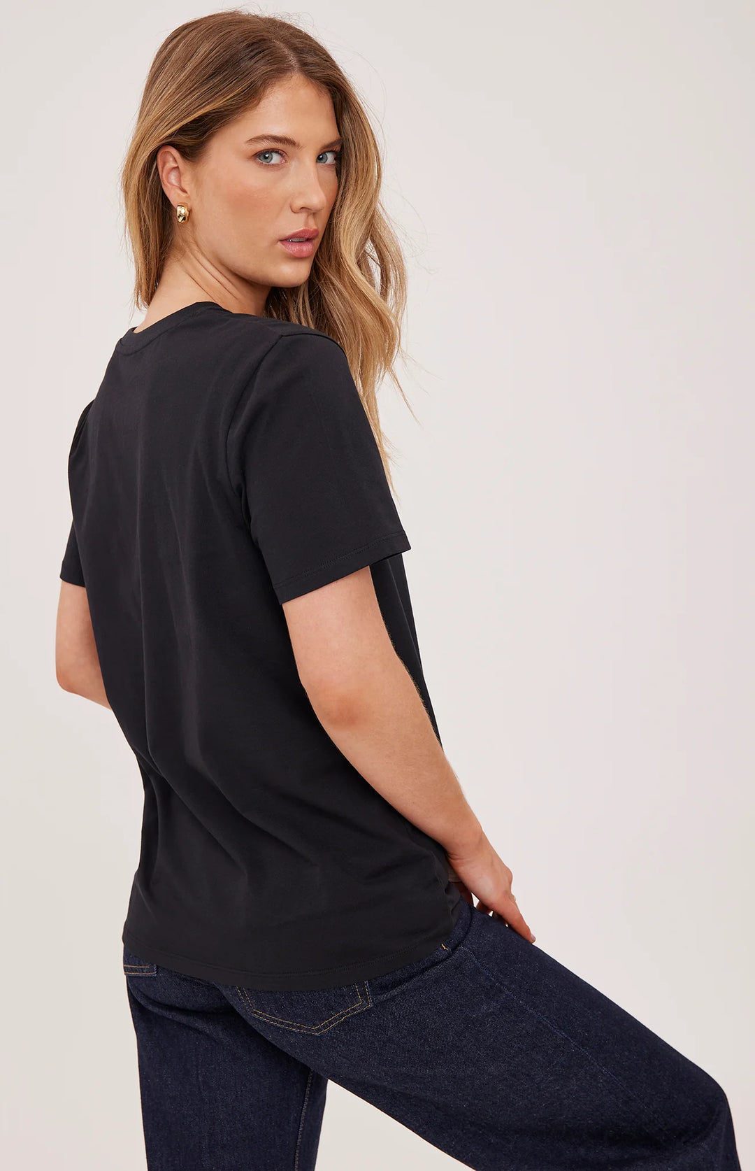 Gentle Fawn Victoria T-Shirt - Black
