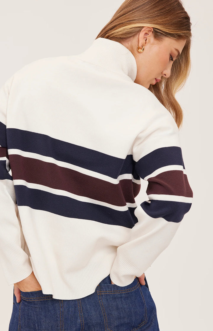 Gentle Fawn Idris Striped Sweater - Cream Stripe