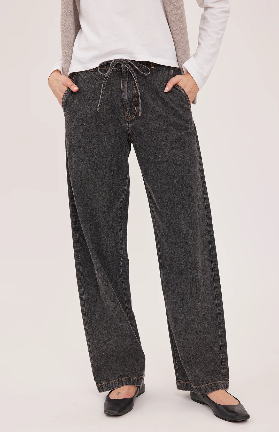 Gentle Fawn Hayden Pant - Black Wash