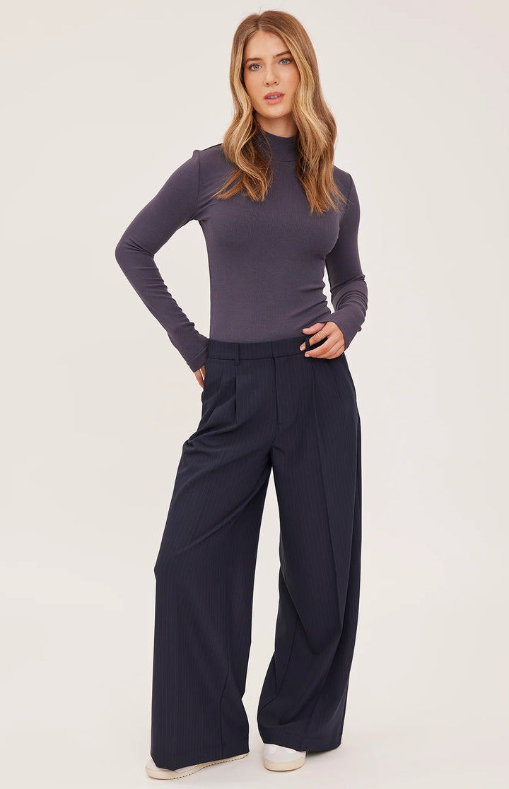 Gentle Fawn Collins Pant - Navy Pinstripe