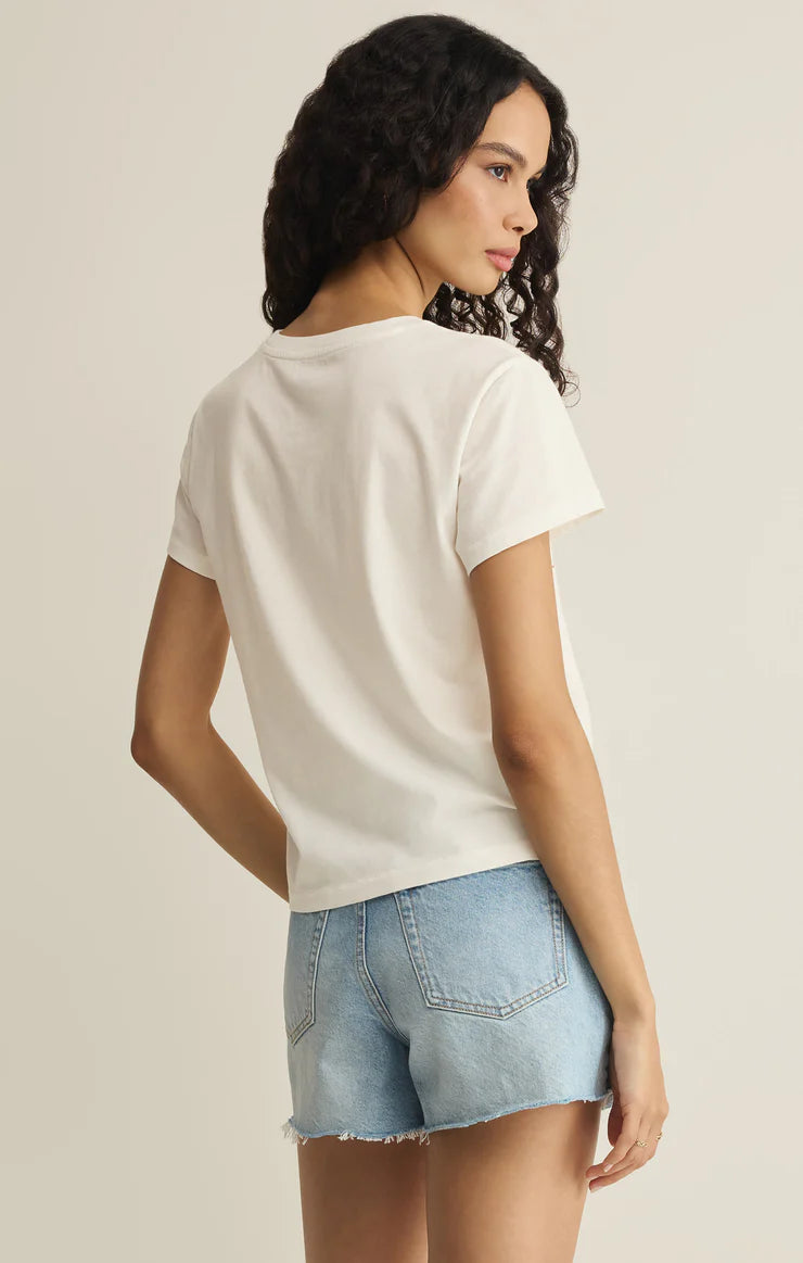 Z SUPPLY Del Sol Tourist Tee - Sea Salt