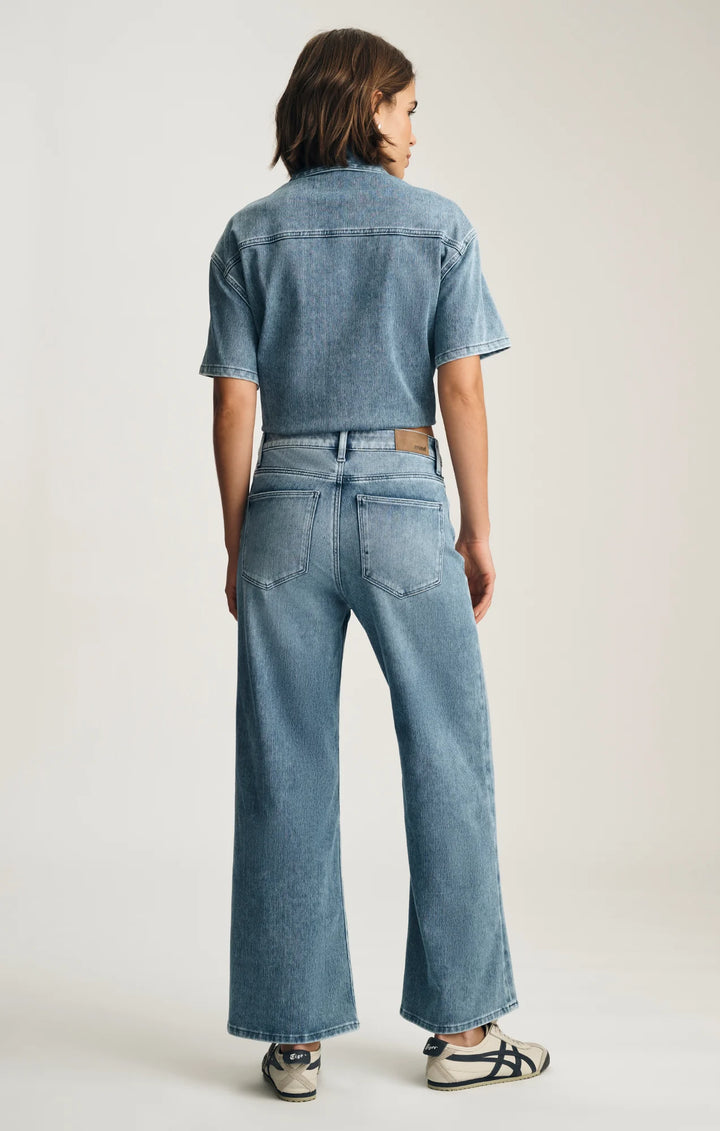Mavi Paloma Wide Leg Jeans - Mid Move