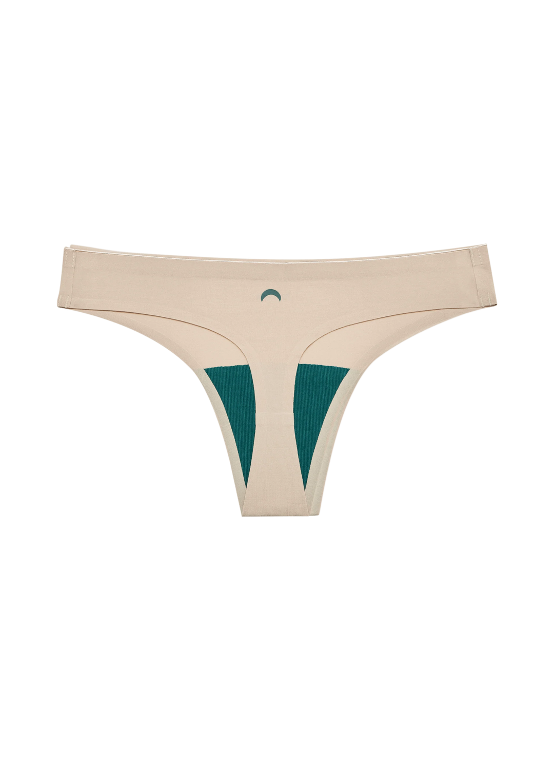 Huha Seamless Low-Mid Rise Thong - Beige