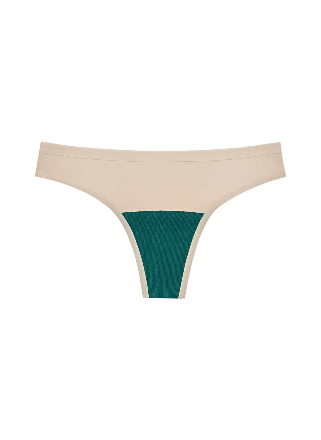 Huha Seamless Low-Mid Rise Thong - Beige