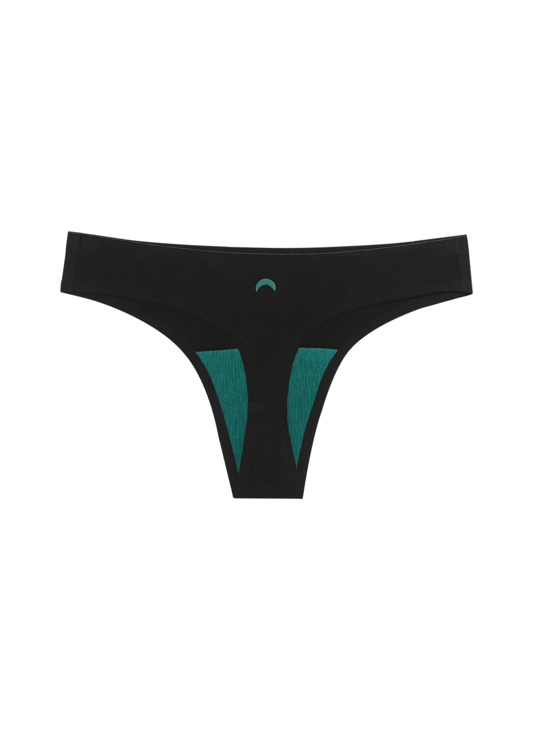 Huha Seamless Low-Mid Rise Thong - Black