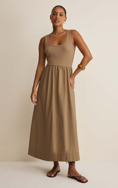 Z SUPPLY Kensie Maxi Dress - Taro