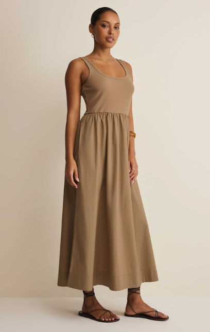 Z SUPPLY Kensie Maxi Dress - Taro