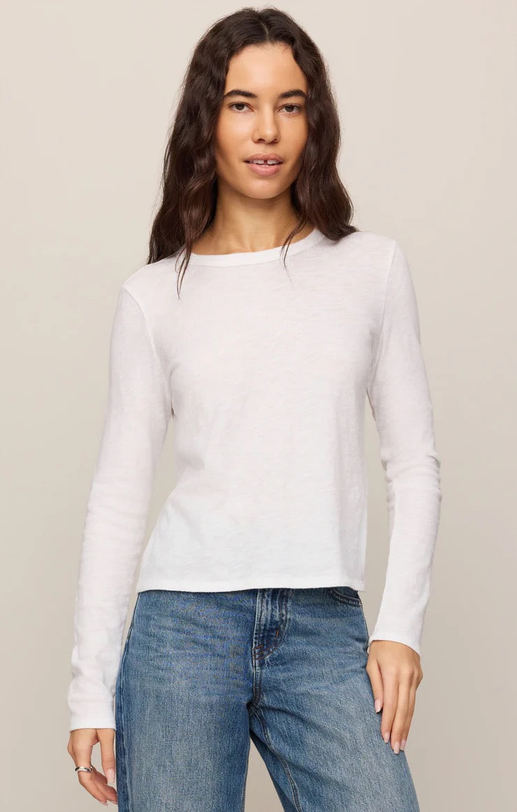 Z SUPPLY Junie Long Sleeve - White