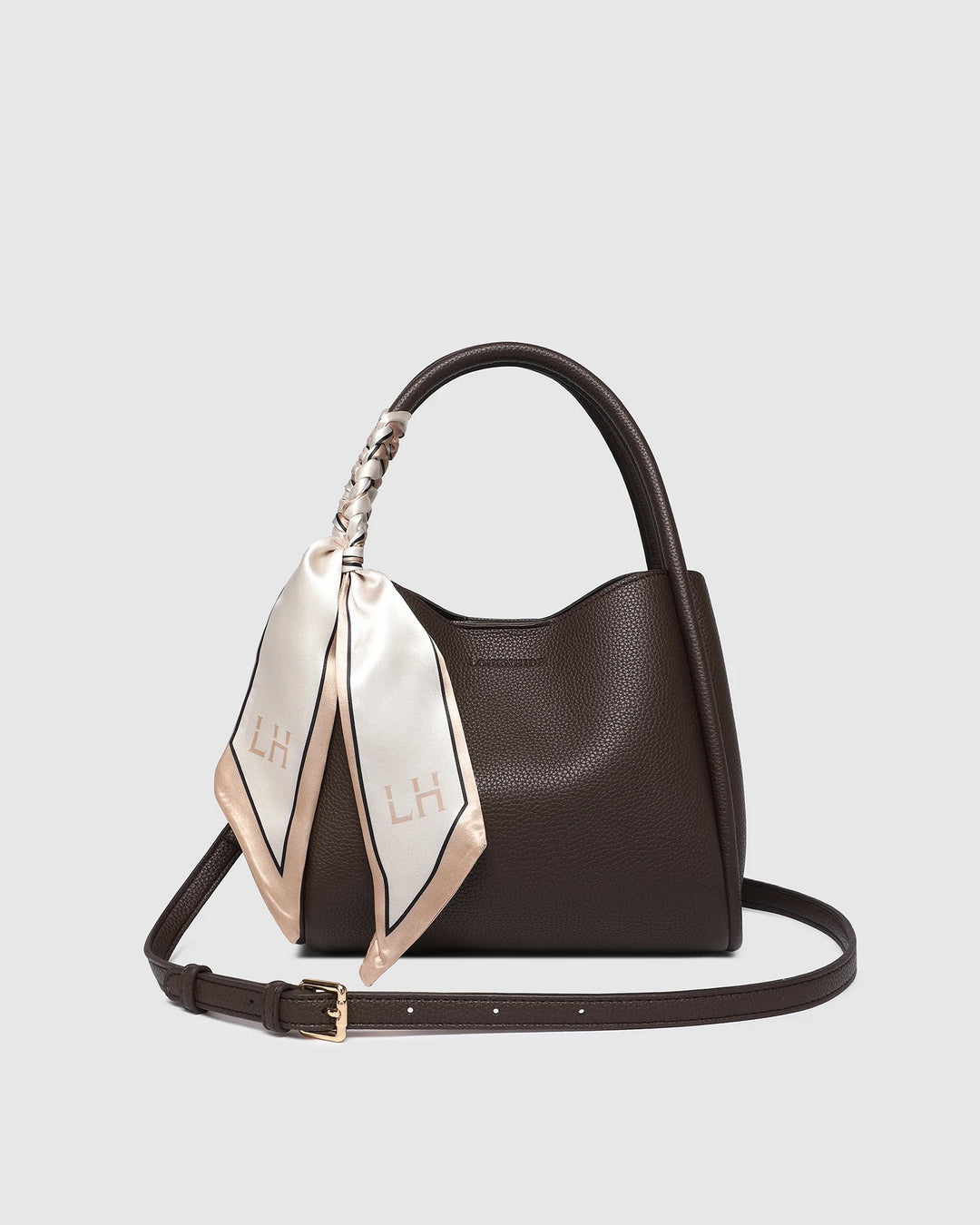 Louenhide Steffie Suede Mini Tote Bag - Chocolate
