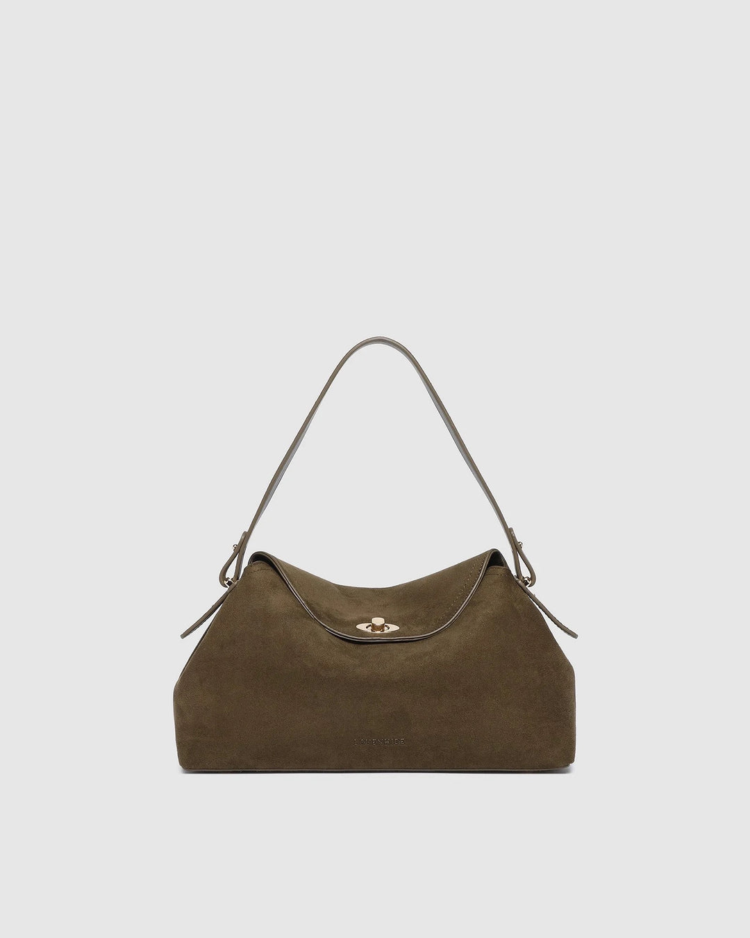 Louenhide Nicole Handbag - Suede Olive