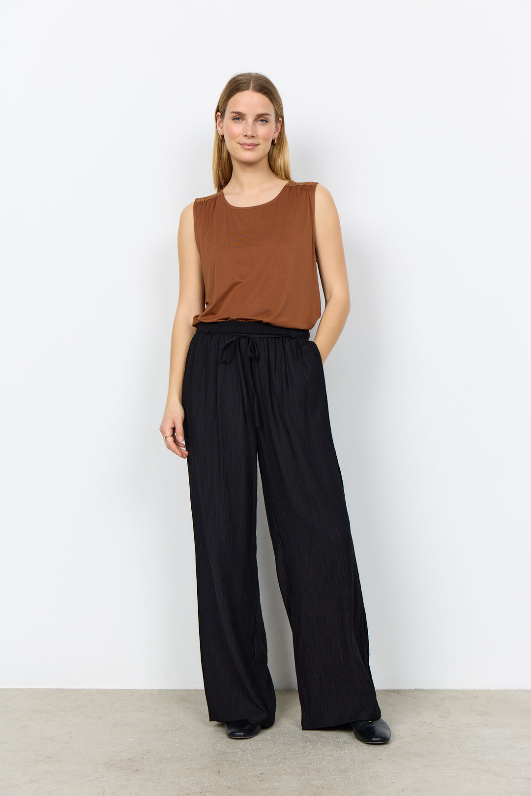 Soyaconcept Ladies Woven Pant - Black