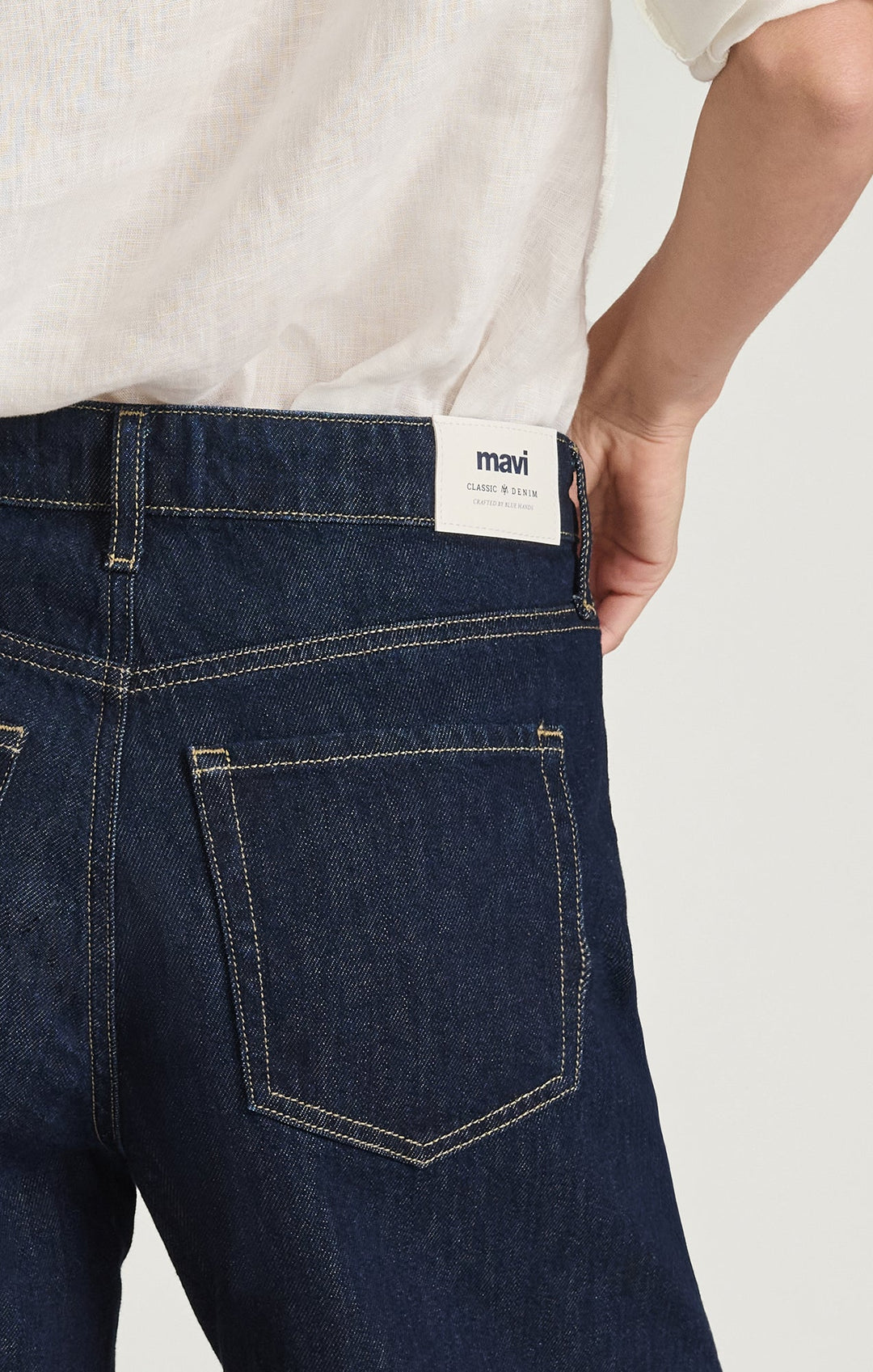 Mavi Siena Relaxed Shorts - Rinse Classic Denim