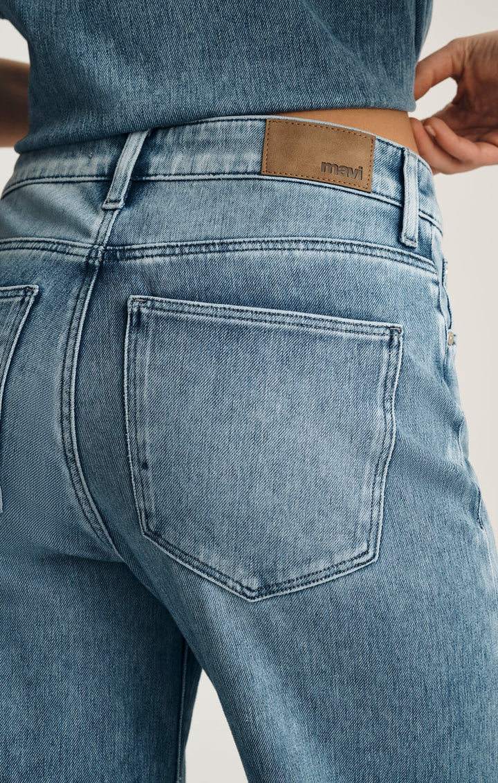 Mavi Paloma Wide Leg Jeans - Mid Move