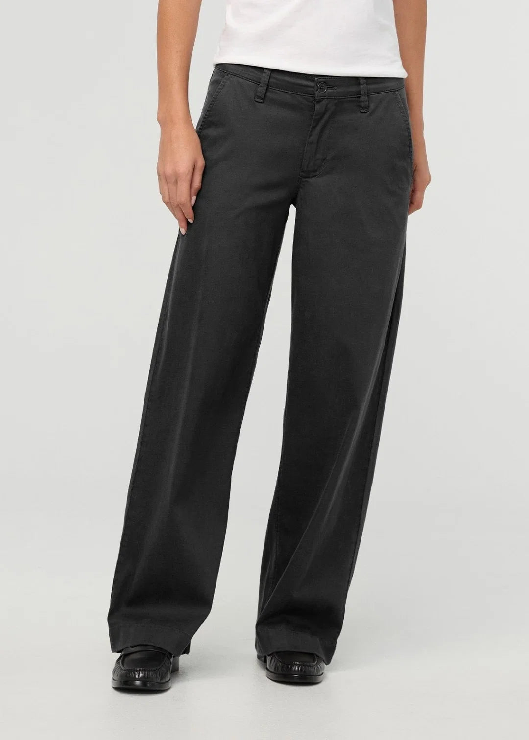 DUER Deluxe Twill Trouser - Black