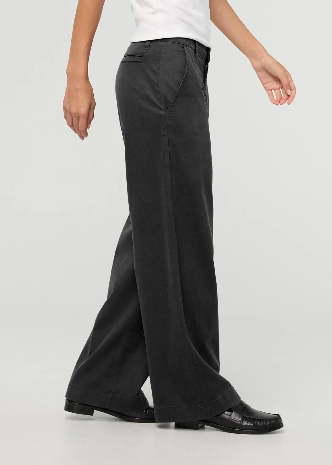 DUER Deluxe Twill Trouser - Black