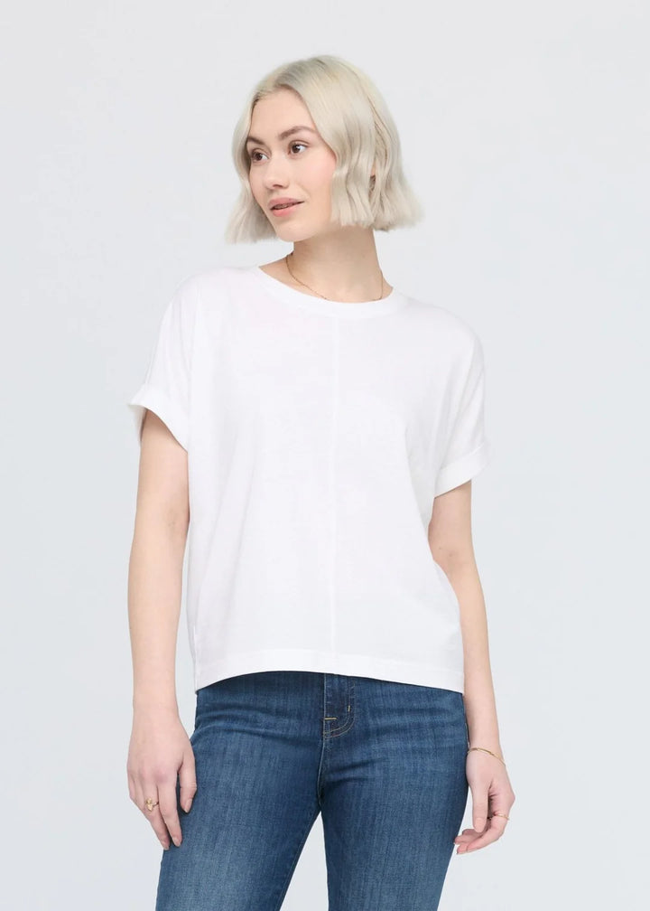 DUER PurePima Dolman Tee - White