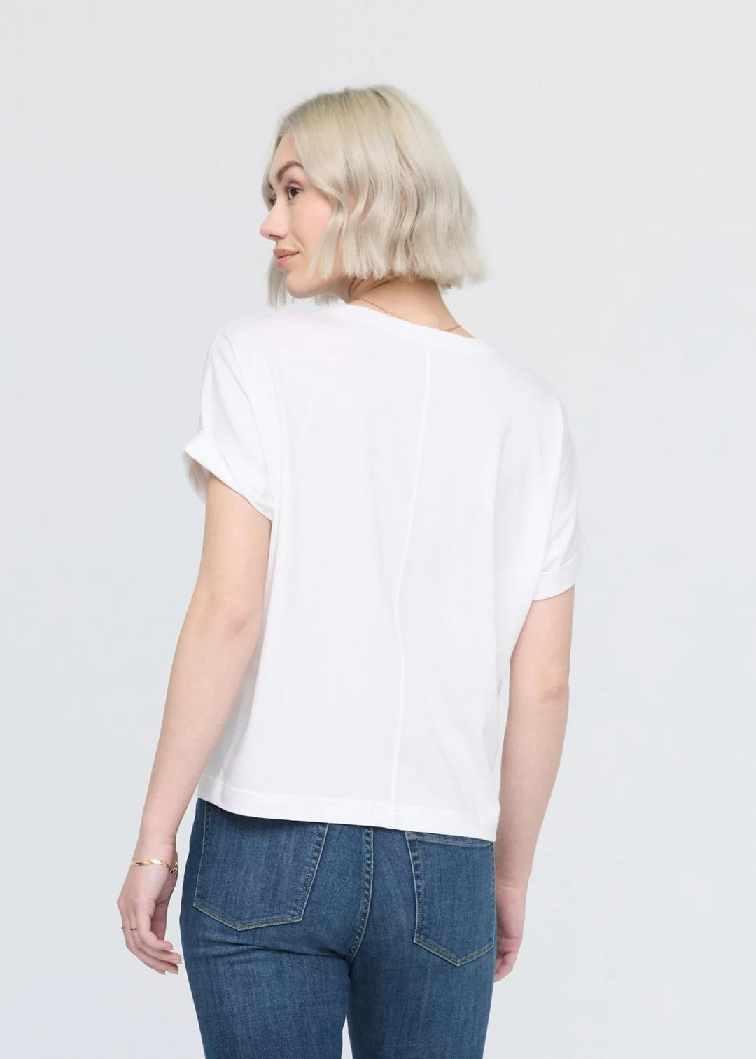 DUER PurePima Dolman Tee - White