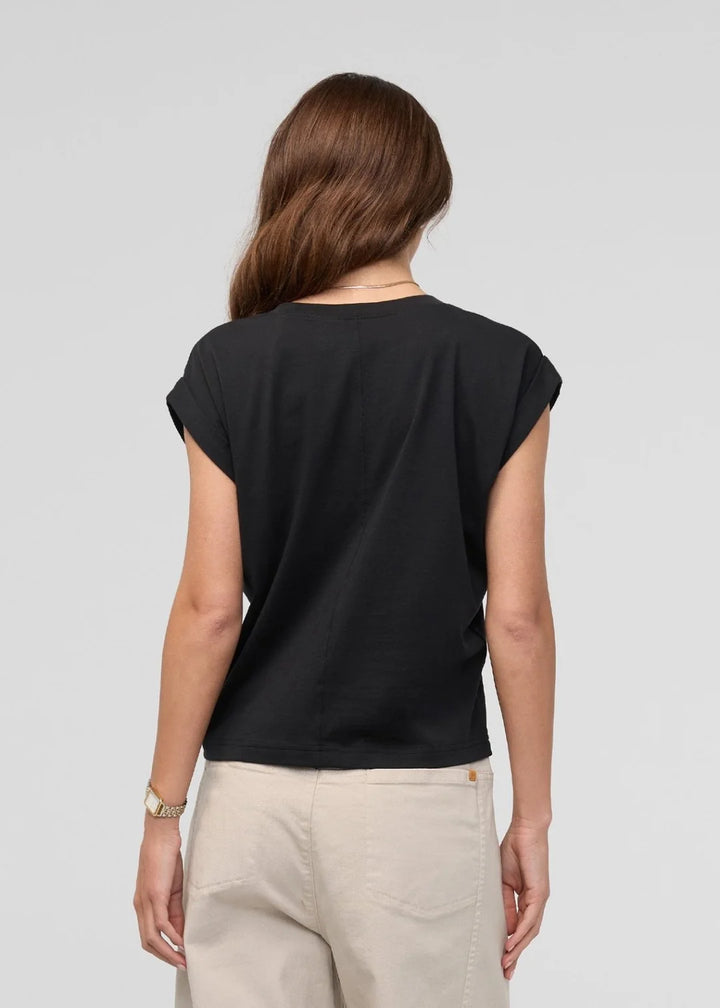 DUER PurePima Dolman V-Neck - Black