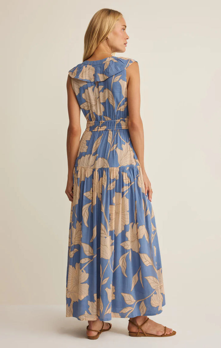 Z SUPPLY Malene Bloom Floral Maxi Dress