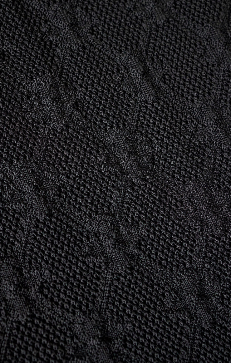 Z SUPPLY Ramona Jacquard Sweater Skirt - Black