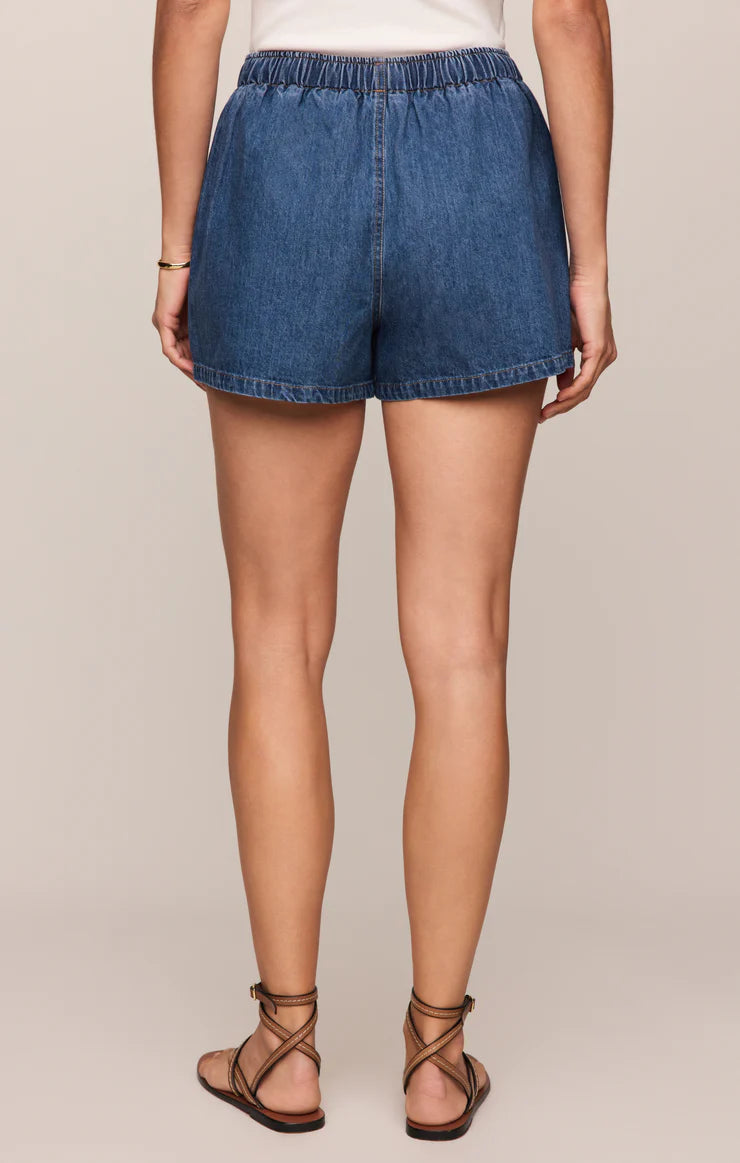 Z SUPPLY Daycation Denim Utility Short - Deep Water