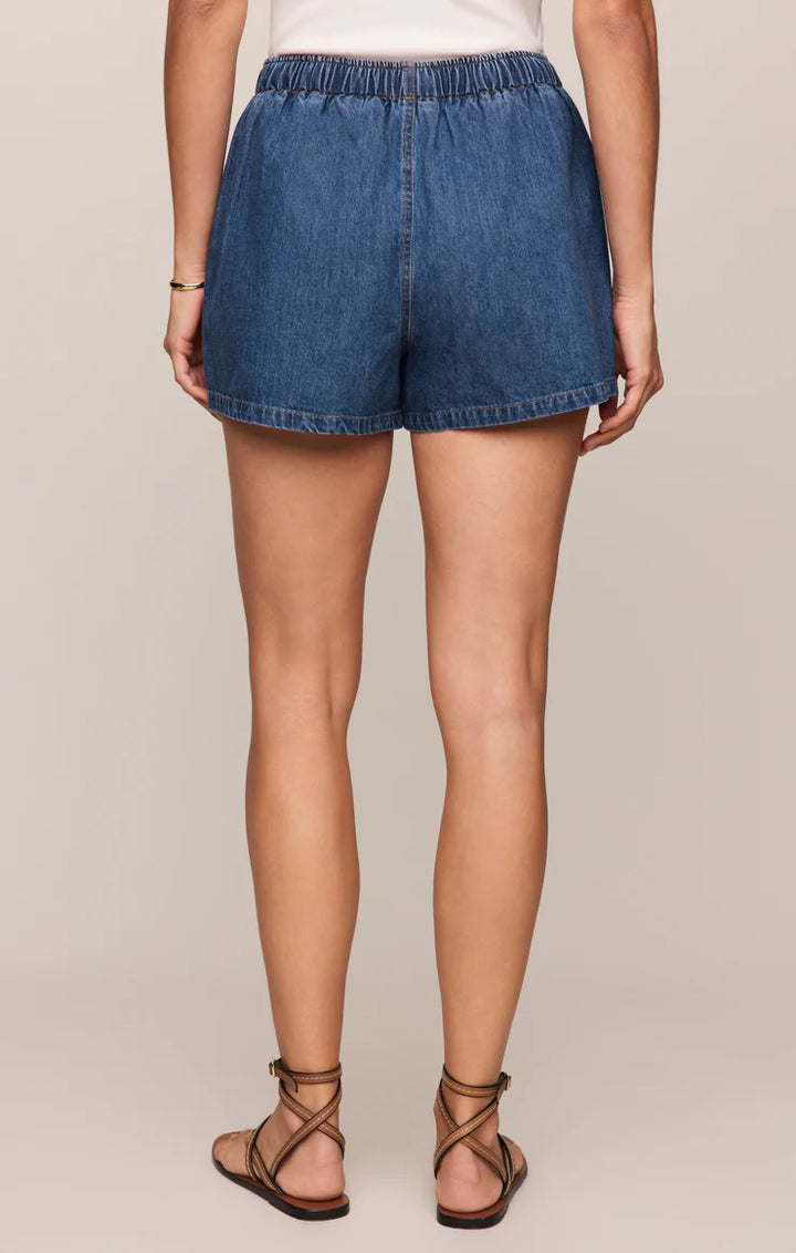 Z SUPPLY Daycation Denim Utility Short - Deep Water