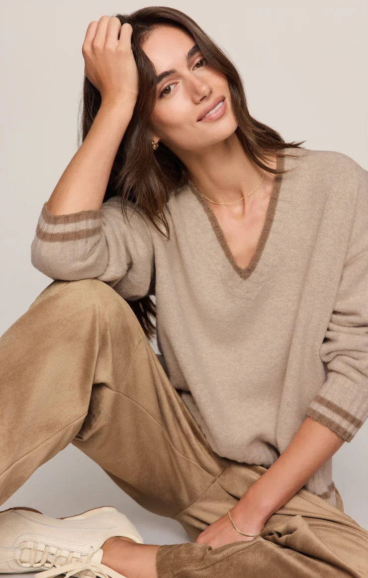 Z SUPPLY Endure V-Neck Sweater