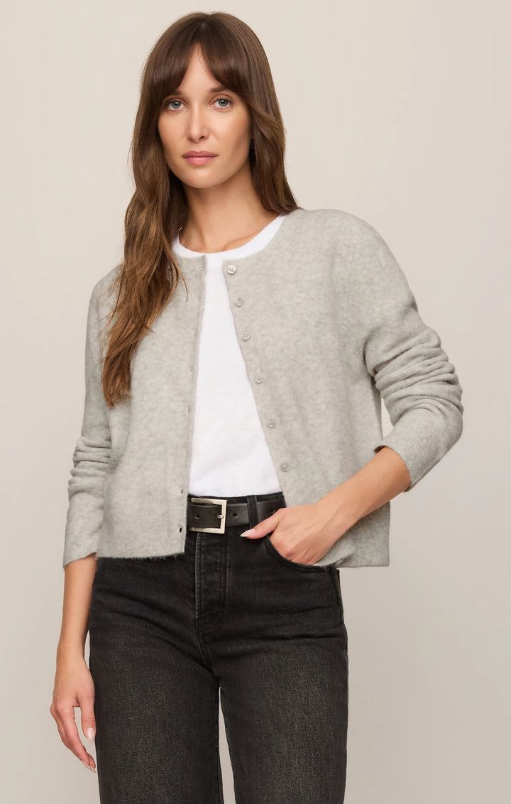 Z SUPPLY Medina Cozy Cardigan - Feather Grey
