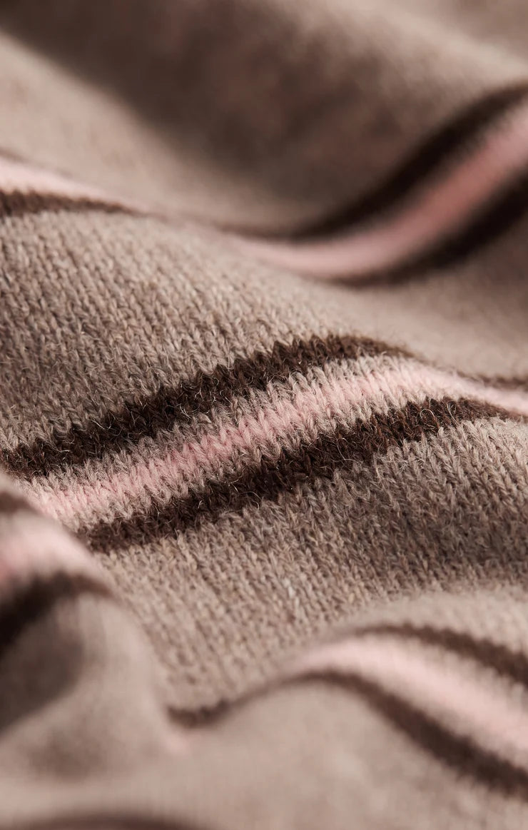 Z SUPPLY Gatewood Sweater Tee (Dark Heather)