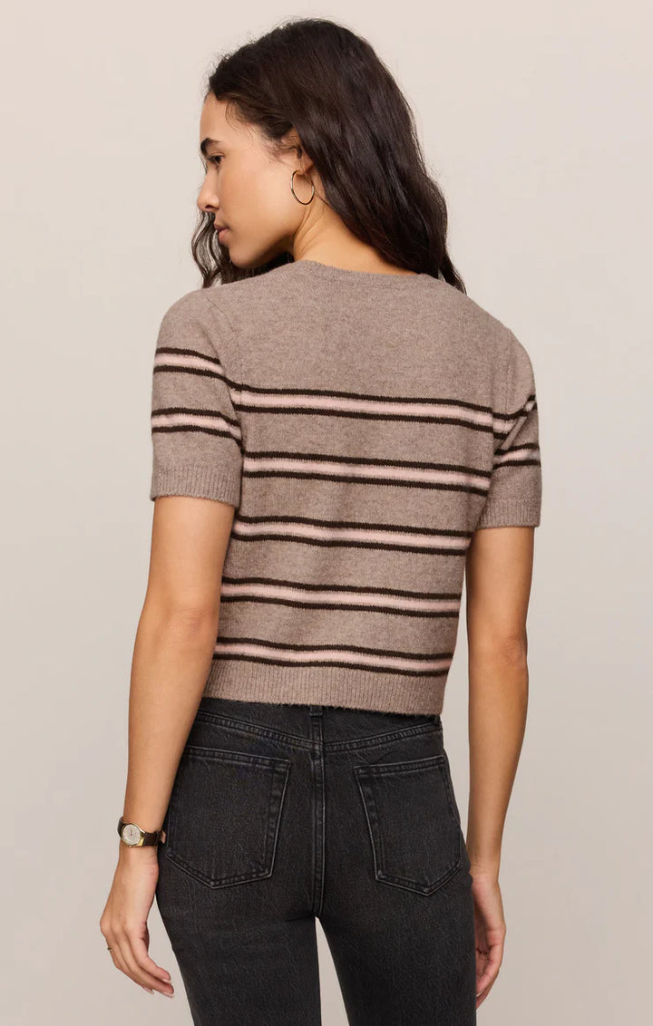 Z SUPPLY Gatewood Sweater Tee (Dark Heather)