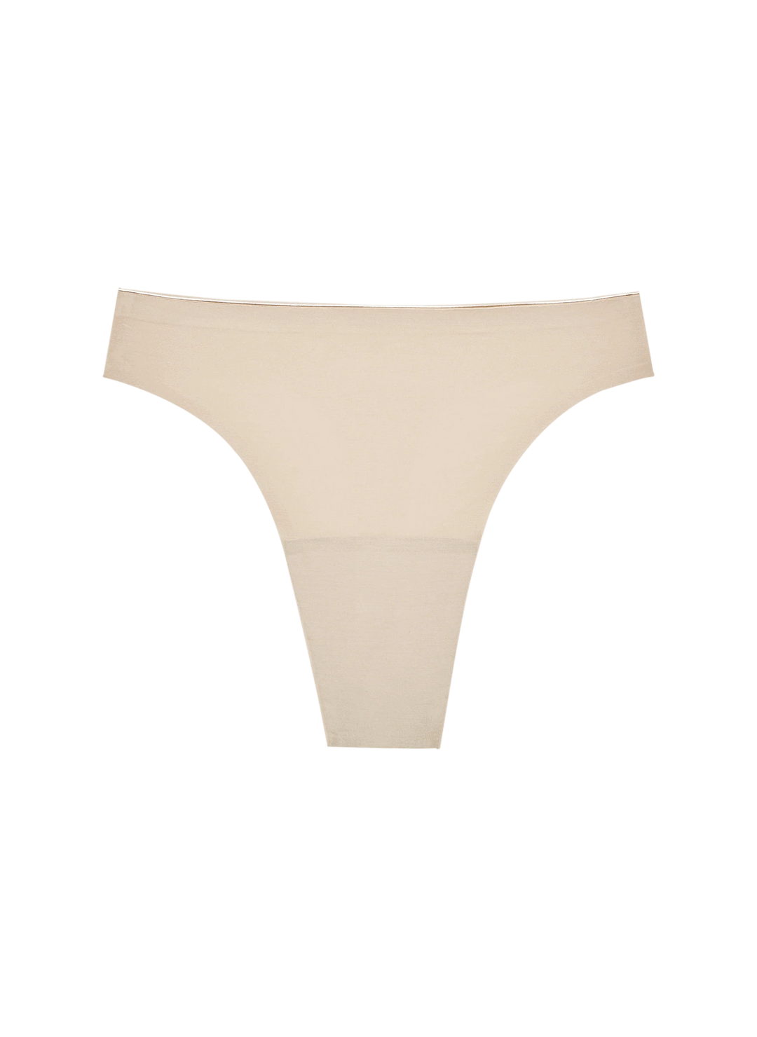 Huha Seamless High Rise Thong - Beige