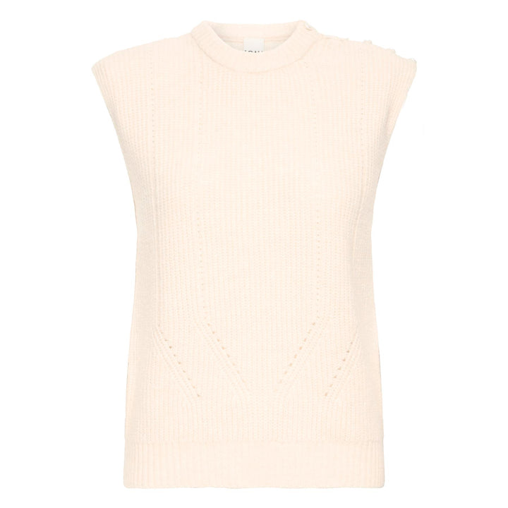ICHI Sleeveless Sweater Povoke - Birch