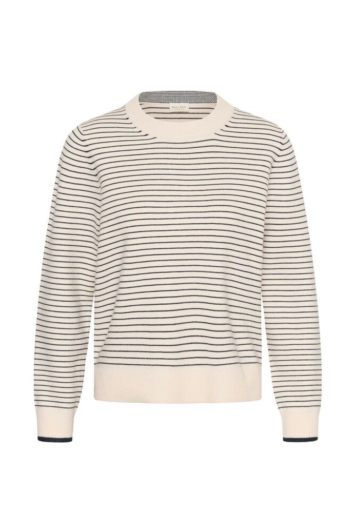 Part Two Anez Sweater - After Midnight Stripe