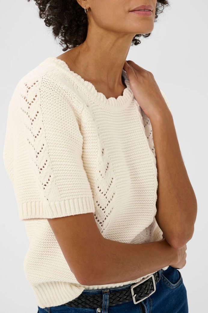 Part Two Anisette Sweater - Whisper White