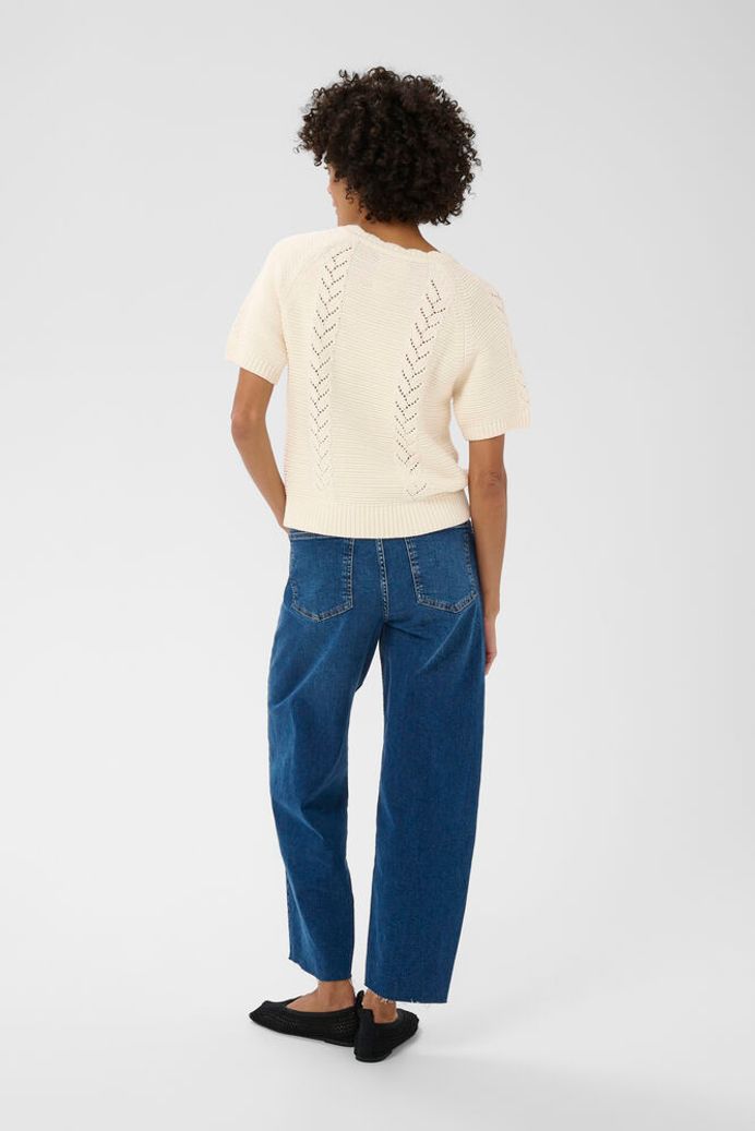 Part Two Anisette Sweater - Whisper White