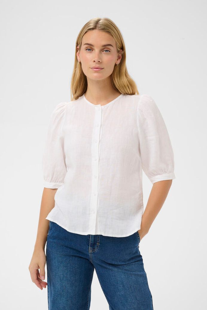 Part Two Azra Blouse - Bright White