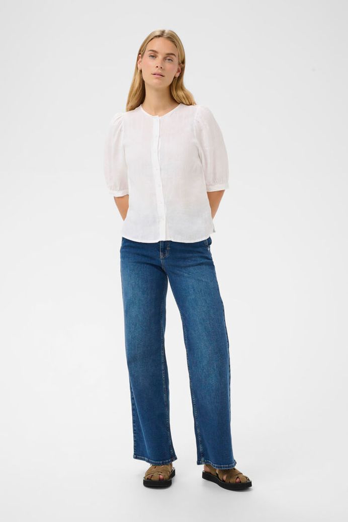 Part Two Azra Blouse - Bright White