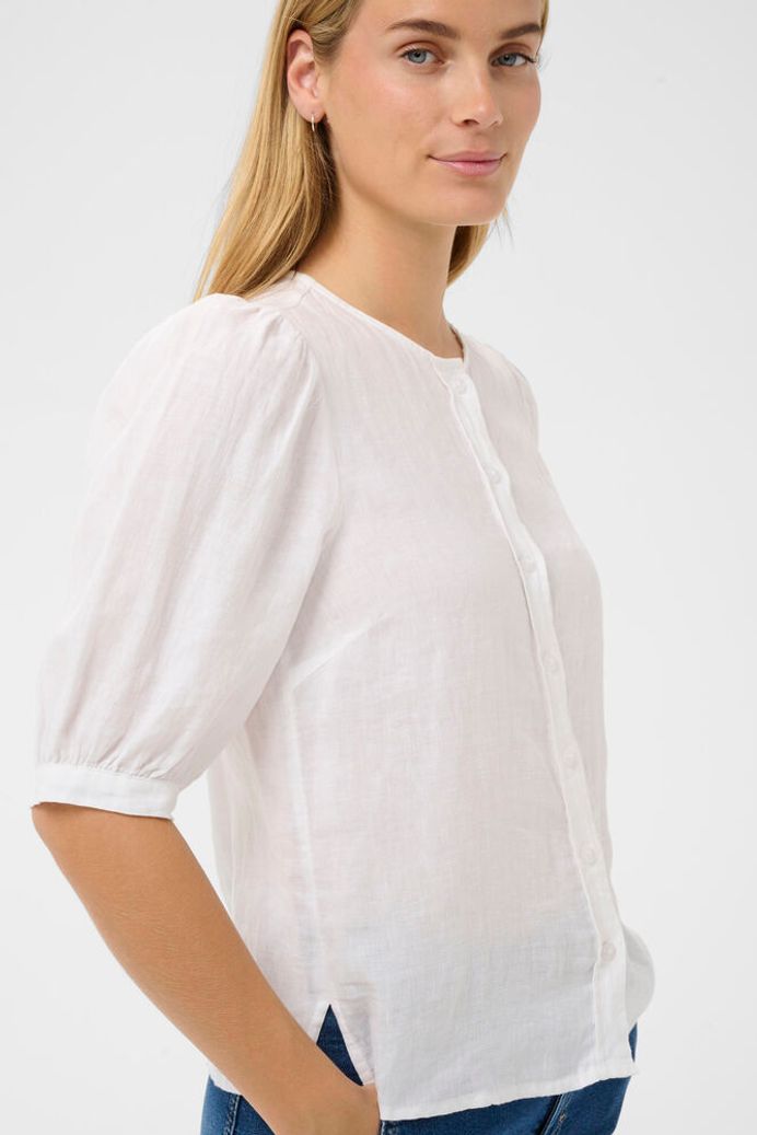 Part Two Azra Blouse - Bright White