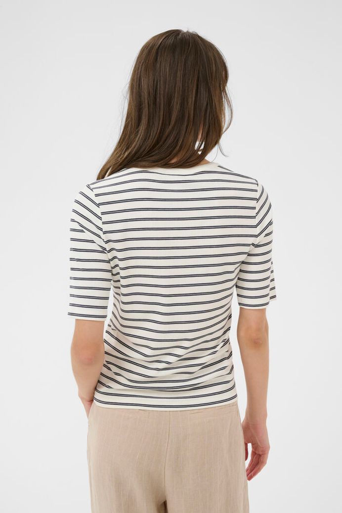 Part Two Angelina T-Shirt - Black Stripe