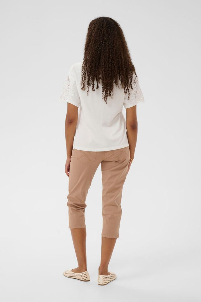 Cream Suny Blouse - White