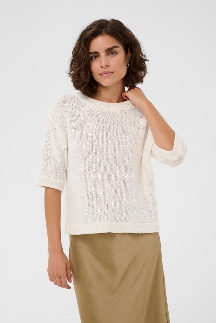 Kaffe Sevita Pullover - White