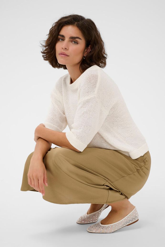 Kaffe Sevita Pullover - White