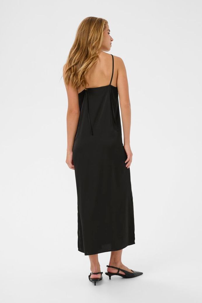 Kaffe Rory Sateen Dress - Black